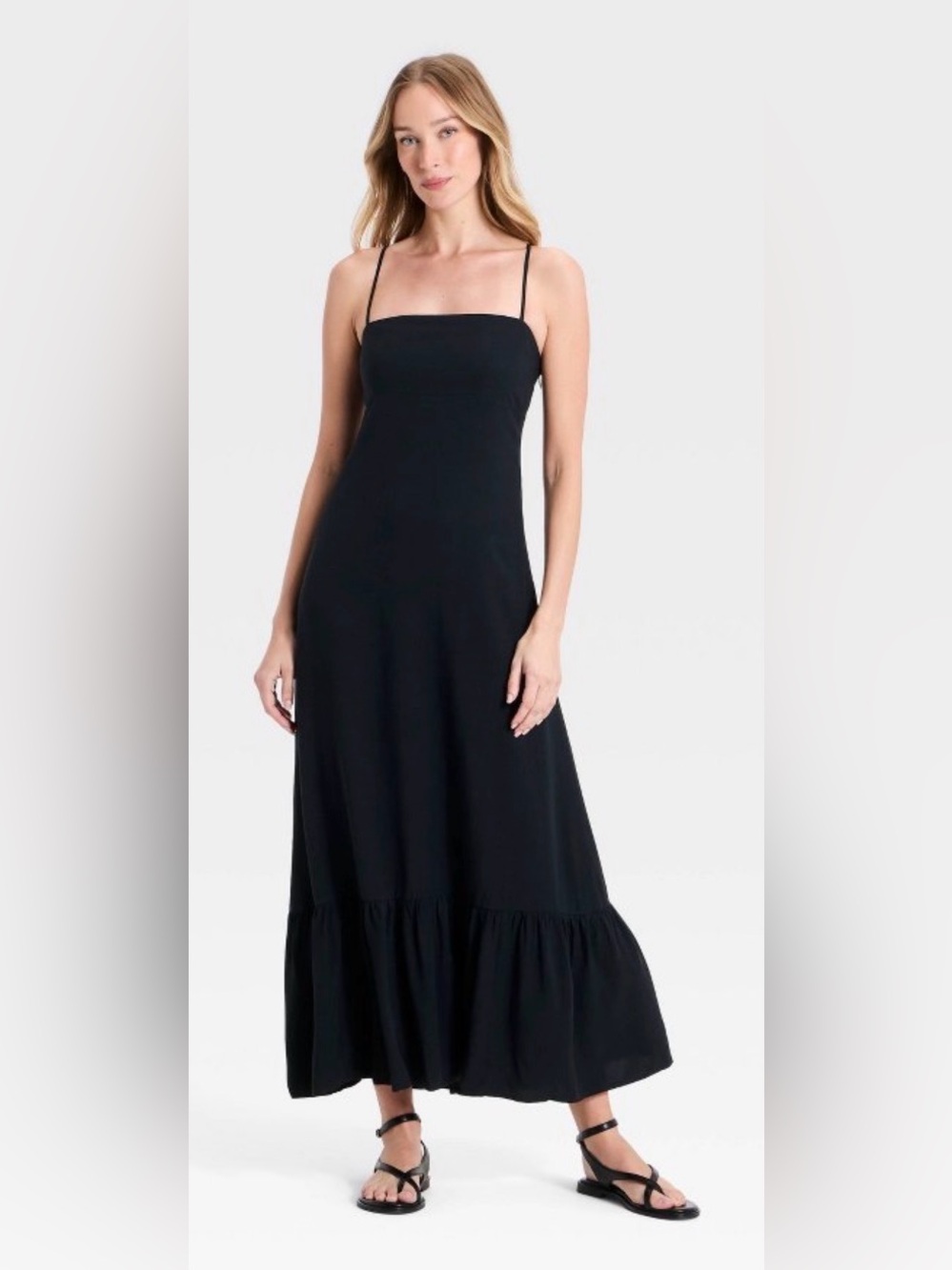A new-day Women’s open back maxi Dress
